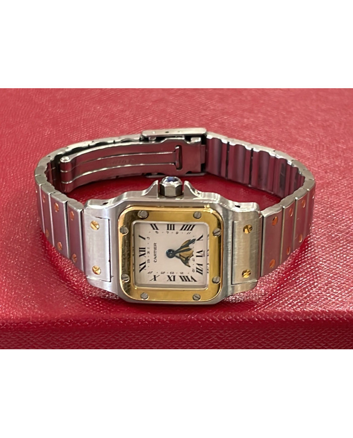 Cartier Santos Galbee MoonPhase steel gold Ref. 119902