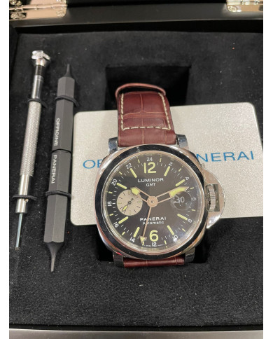 Panerai Luminor GMT PAM00088 Full Set 2016, Panerai, Panerai Luminor GMT PAM00088 Full Set 2016