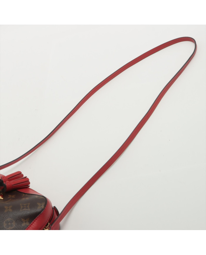 LOUIS VUITTON Monogram Saintonge Shoulder Bag Red M43556 LV Auth 38215  Cloth ref.854354 - Joli Closet