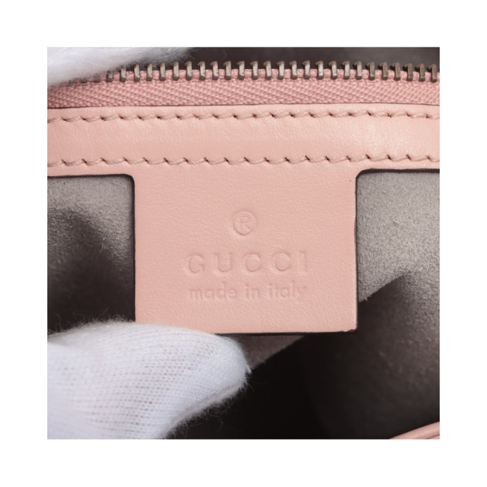 Gucci GG Marmont Leather Chain shoulder bag Pink Ref 443497, Accueil, Gucci GG Marmont Leather Chain shoulder bag Pink Ref 44349