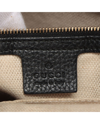 Gucci Soho Leather 2way shoulder bag Black Ref 408825, Accueil, Gucci Soho Leather 2way shoulder bag Black Ref 408825