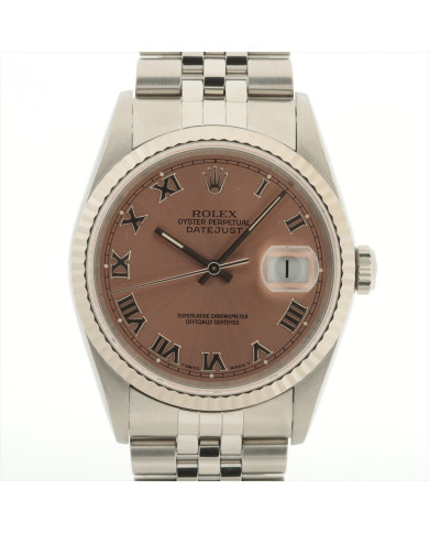 Rolex, Datejust, Ref. 16234 Cadran Rose avec boite et papier 1995, Rolex, 

Rolex, Datejust, Ref. 16234 Cadran Rose avec boite e