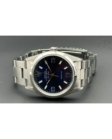 Rolex Air-King Blu dial Ref. 14000 with box and paper 1998, Accueil, Pre-owned Rolex Air-King ref 14000 (1995) is sometimes know