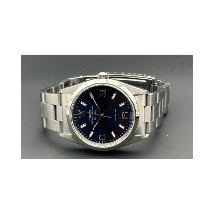 Rolex Air-King Blu dial Ref. 14000 with box and paper 1998, Accueil, Pre-owned Rolex Air-King ref 14000 (1995) is sometimes know