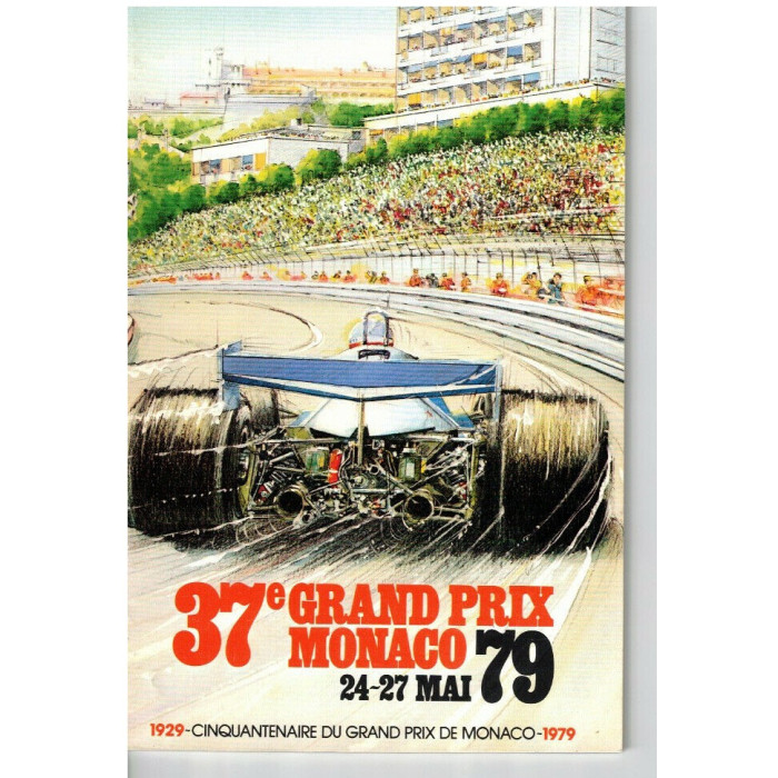 Programme 37eme Grand Prix Formule 1 de Monaco 1979, Programmes, Monaco Programme 37eme Grand Prix Formule 1 de Monte Carlo 1979