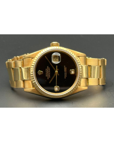 Rolex, Datejust, Ref. 16238 Onyx Dial with diamonds 1987, Accueil, 
Rolex, Datejust, Ref. 16238 Onyx Dial with diamonds 1987
