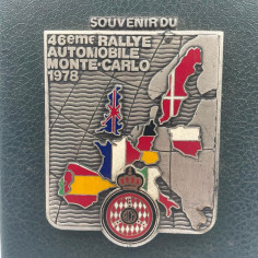 Badge of 49th Rally Monte-Carlo 1981