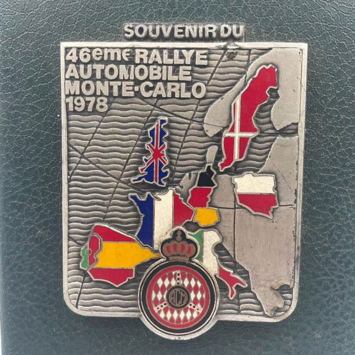 Badge of 46th Rally Monte-Carlo 1978