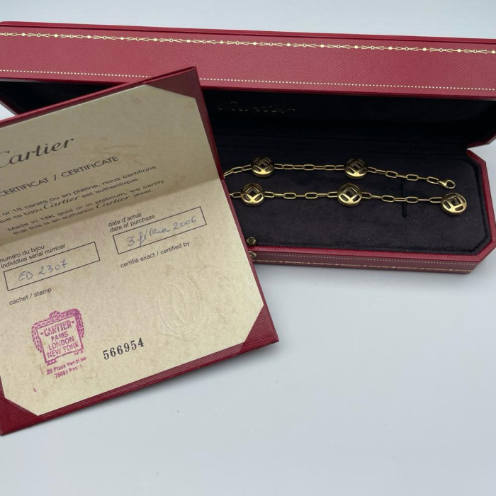 Cartier, Bracelet Pasha yellow gold 18K