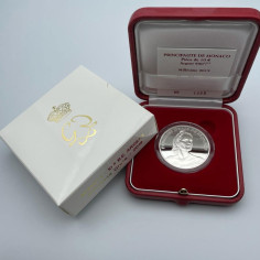 Monaco BE 2 Euro 2021 commemorating the 10th anniversary of the marriage