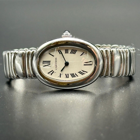 Cartier Baignoire Ref 1955 quartz gold 18k