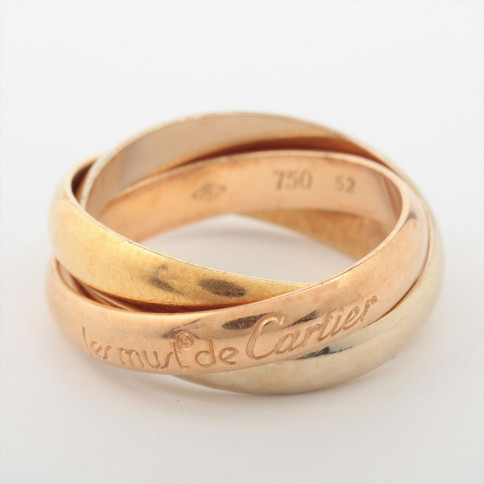 Cartier Bague Trinity en or 18k Poids 8.0g taille 52