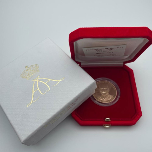 Monaco BE 2015 100 Euro Abert II Gold