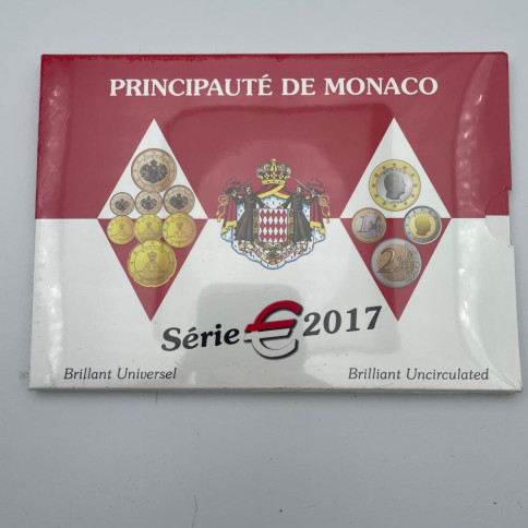 Monaco BU KMS Euro 2017 with blister