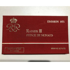 Monaco FDC 1974 Rainier III Franc 8 coins