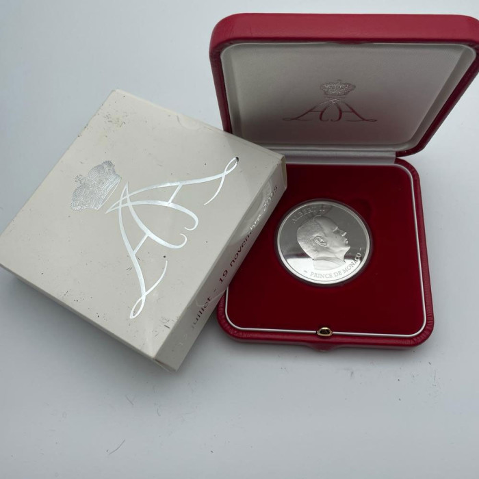 Monaco Médaille Albert II 2005 Argent