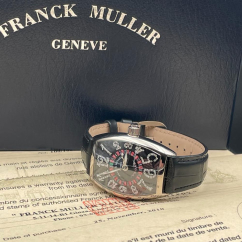 Franck Muller Limited Edition ref 5850 VEGAS CD OG Tonneau Curvex Vegas  2010