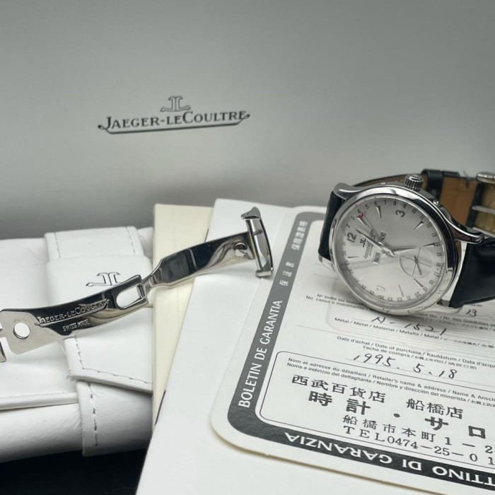 Jaeger-LeCoultre Master Calendar Ref. 140.8.87 box and paper 1995