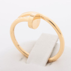 Cartier ring Trinity grand modèle gold 18 K weight 11.5 g size 51