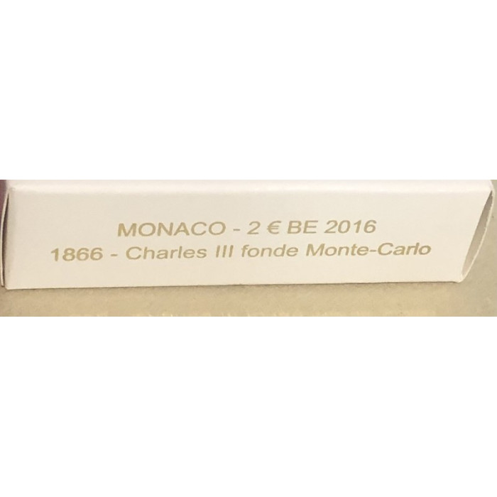 Monaco BE 2 Euro 2016 Charles III, Monnaies, Monaco BE 2 Euro 2016 Charles III