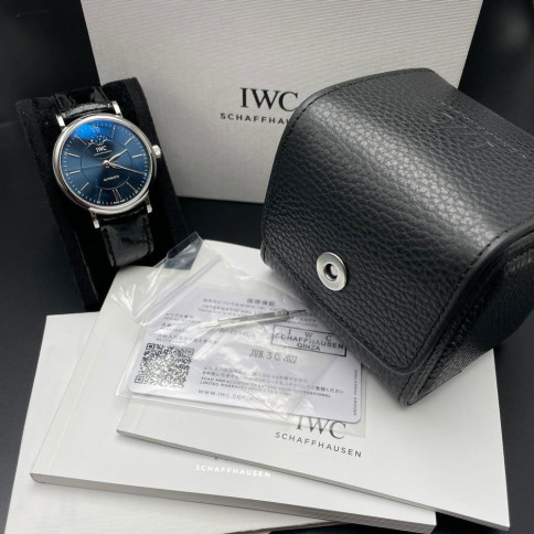 IWC Portofino Automatic Moon phases IW459402 Blue-Face full set 2022