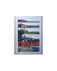 Affiche 31eme Grand Prix Formule 1 de Monaco 1973, Automobilia, Affiche 31eme Grand Prix Formule 1 de Monaco 1973
