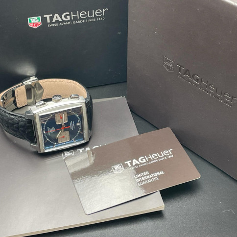 Tag Heuer Monaco CAW2111 FC6183 Full Set 2016 Cadran Bleu