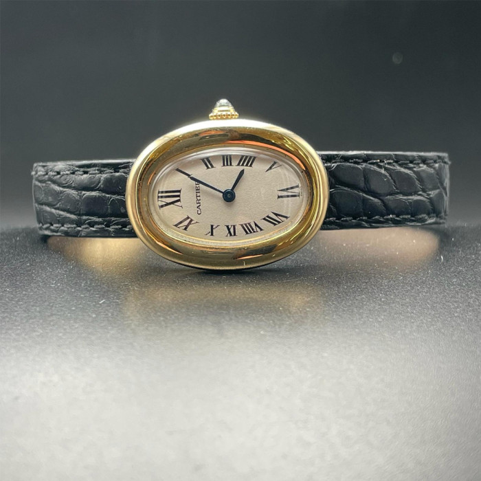 Cartier Baignoire Ref 866044 Or jaune 18k Full Set 1992