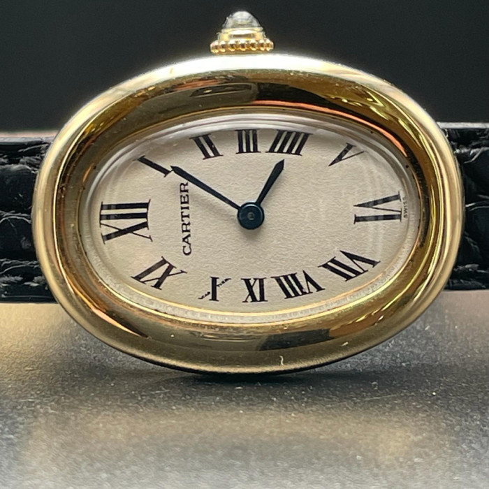 Cartier Baignoire Ref 866044 Or jaune 18k Full Set 1992