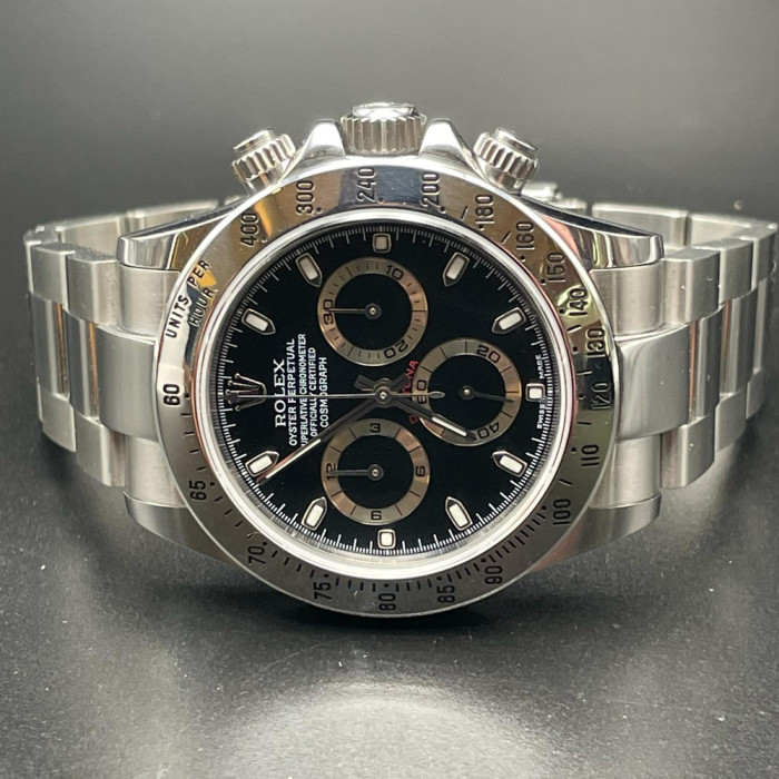 Rolex Daytona Ref. 116520 Black Dial Box Paper 2004