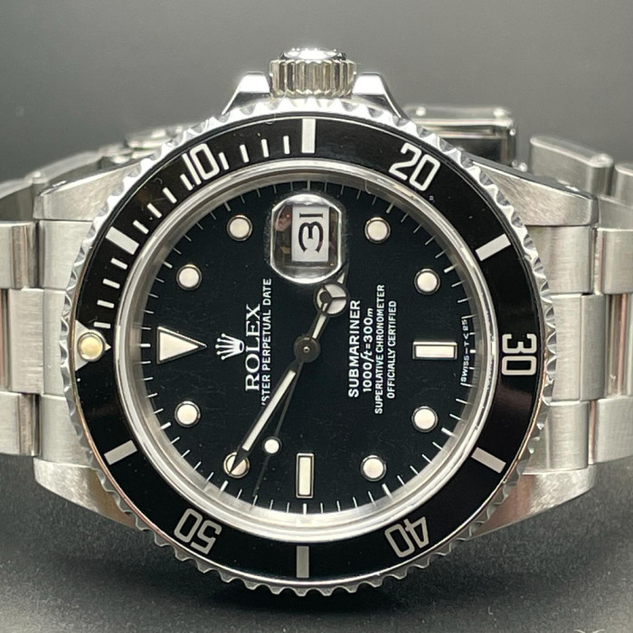 Rolex Submariner Date Triple Zero Ref 168000 full set 1988