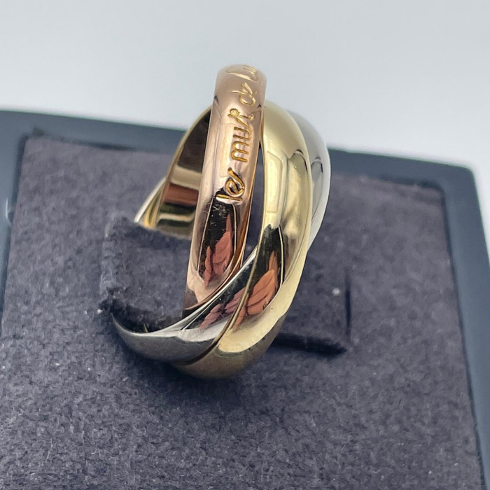 Cartier Trinity Les Must De Cartier ring in 18k gold Weight 7.4g size 51