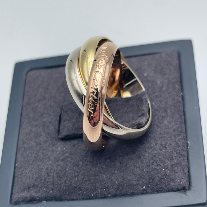 Cartier Bague Trinity Les Must De Cartier en or 18k Poids 8.4g taille 53