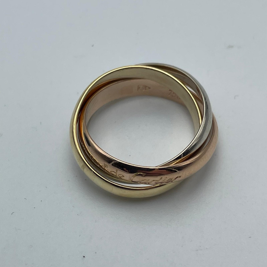 カルティエ ラブ リング K18イエローゴールド CARTIER #52 地金