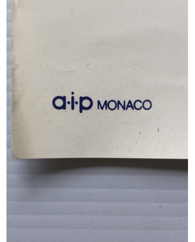 Affiche 33eme Grand Prix Formule 1 de Monaco 1975, Automobilia, Affiche 33eme Grand Prix Formule 1 de Monaco 1975
