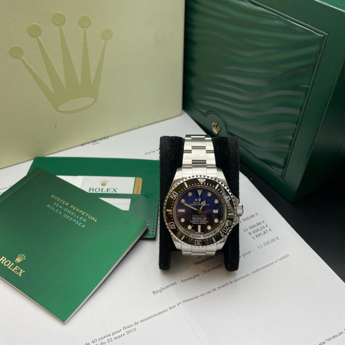 Rolex Sea-Dweller Deepsea Blue 116660 Full Set 09-2018