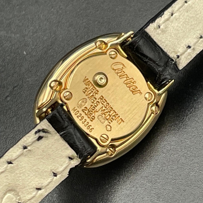 Cartier Mini Baignoire Ref 2368 quartz yellow gold 18k with service 2024