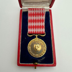 Monaco Décoration Rainier III - Médaille d'Honneur - 5 Février 1894 - argent