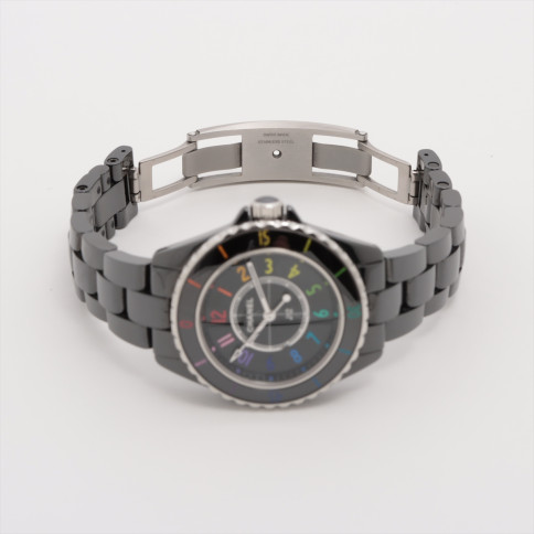 Chanel J12 Elektra Rainbow en Céramic Ref H7121 Limited Edition