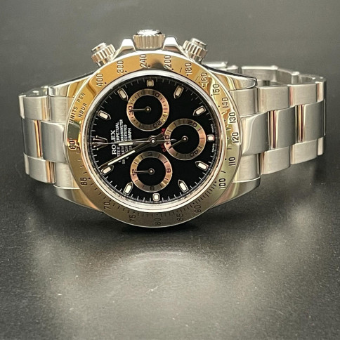 Rolex Daytona Ref. 116520 Black Dial Chromalight  Box & Paper 2014