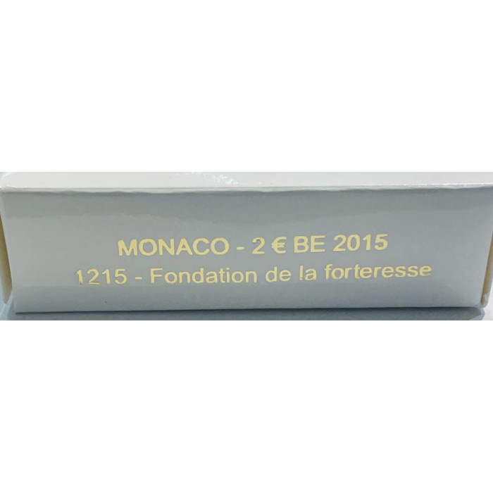 Monaco BE 2 Euro 2015 Fondation de la Forteresse, Accueil, Monaco BE 2 Euro 2015 Fondation de la Forteresse