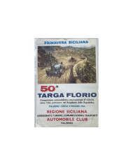 Affiche Primavera Siciliana 50eme Targa Florio 1966, Automobilia, Competizione Automobilistica Internazionale di Velocita Palerm