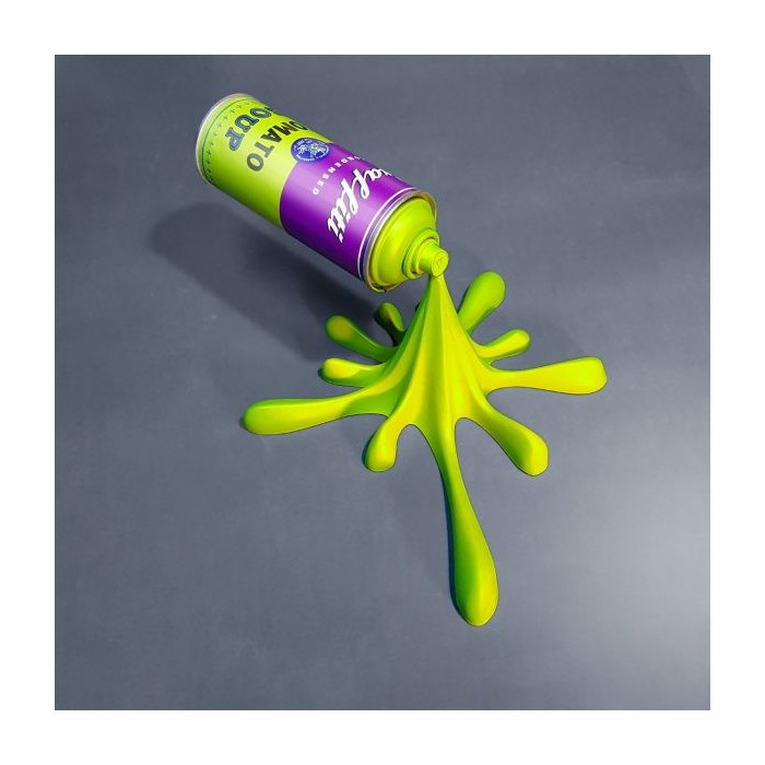 2Fast Green Soup Splash Spray résine sur bombe aérosol, Galerie,  2Fast Green Soup Splash Spray résine sur bombe aérosol Sculptu
