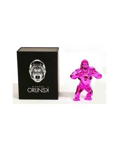 Richard ORLINSKI Kong spirit (pink edition), Galerie, Richard ORLINSKI Kong spirit (pink edition)
Sculpture originale en résine 