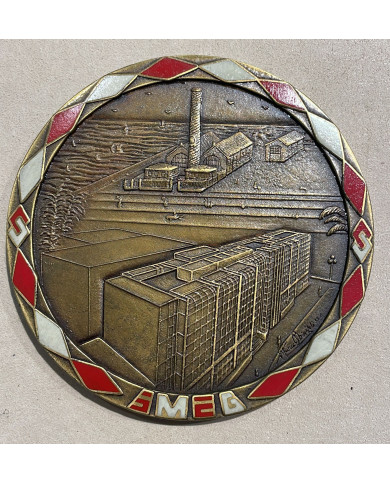 Monaco Médaille, Centenaire de la Société monégasque de l’électricité et du gaz, Monnaies, Monaco Médaille, Centenaire de la Soc