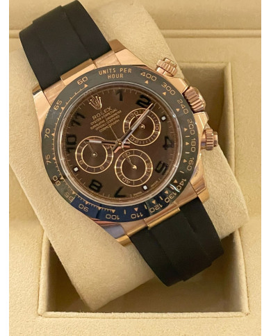 Rolex Daytona Ref. 116515LN Chocolate Dial full set 2019, Rolex, Rolex Daytona Ref. 116515LN Chocolate Dial full set 2019